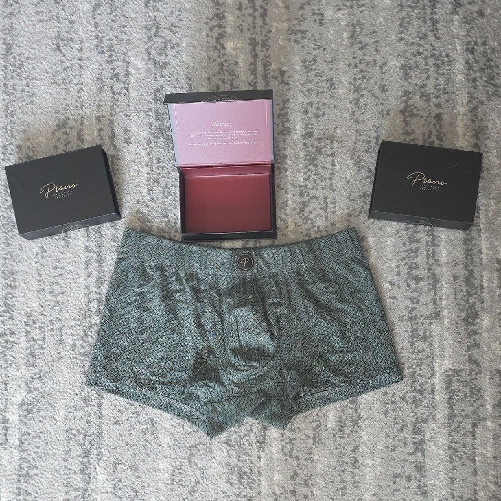 Piano Green Boxers for Men